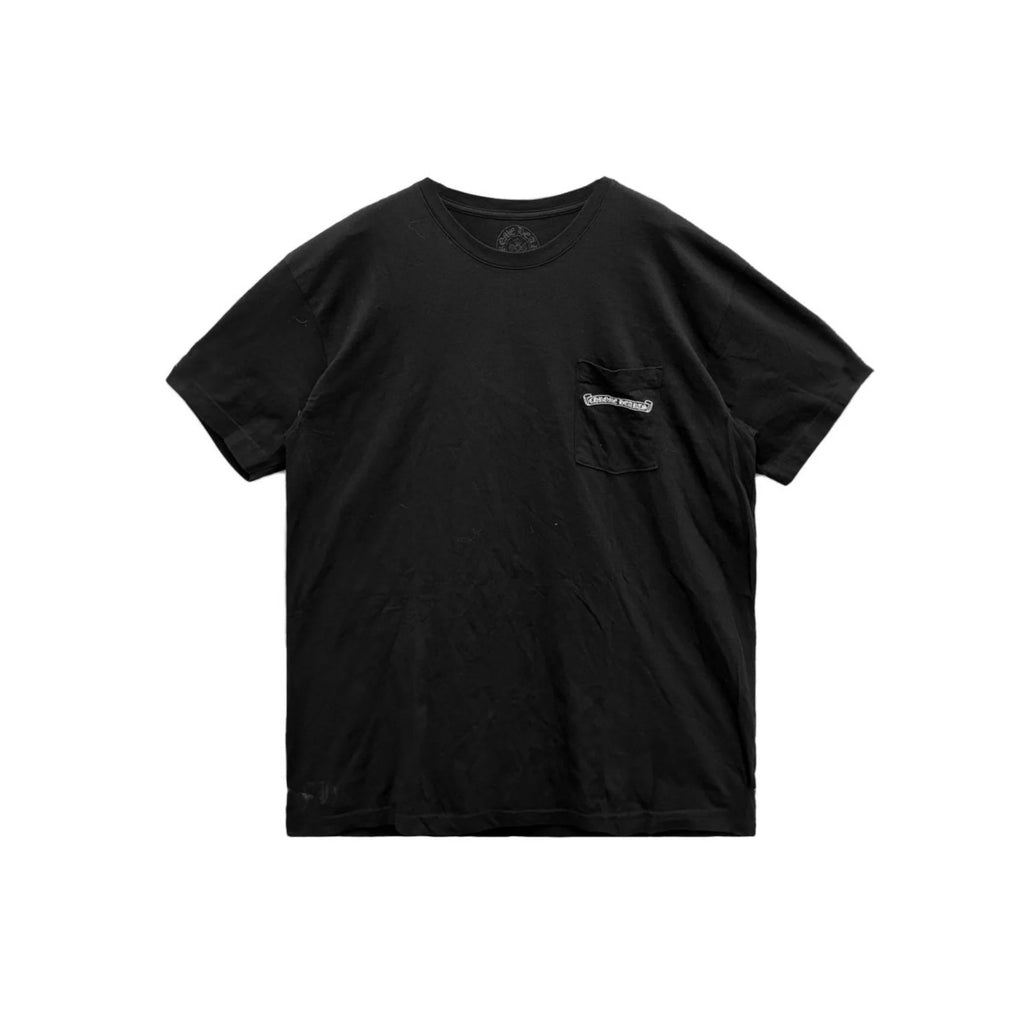 USA Script Logo Black Short Sleeve Tee
